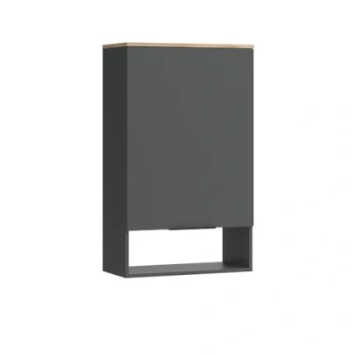 Afbeelding van Vicco Sideboard Wido, Antraciet/Sonoma, met deur