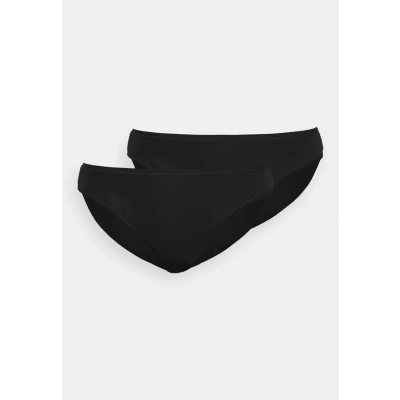Afbeelding van Schiesser 2PACK SLIP Organic Cotton 95/5 Slip, Dames, Maat: 40, Black