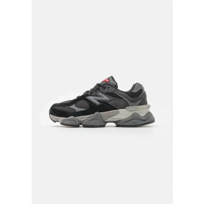 Afbeelding van New Balance 9060 Unisex Sneakers laag, Maat: 47.5, Black Leer en textiel