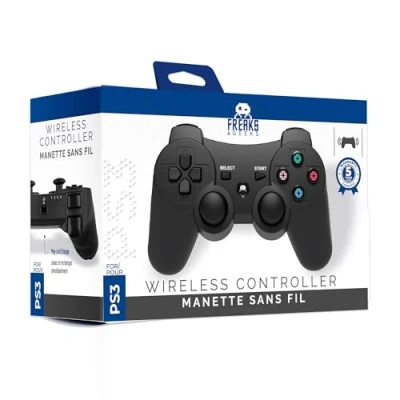 Afbeelding van Freaks and Geeks PS3 Draadloze Controller + 1M Oplaadkabel Zwart