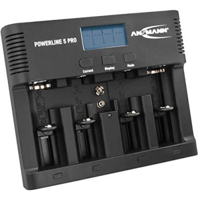 Afbeelding van Ansmann Batterijlader Powerline 5 Pro zwart 1001 0018