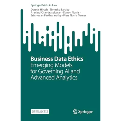 Afbeelding van SpringerBriefs in Law Business Data Ethics