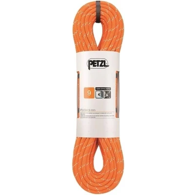 Afbeelding van Petzl Push 9.0mm semi statisch speleologie touw 40M Wit