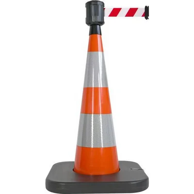 Afbeelding van VISO RCX102RB Verkeerskegel Riem of kettinglengte 2 m (Ø x h) 90 mm 100 cm