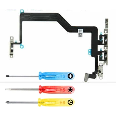Afbeelding van MMOBIEL Volume Power Button Flex Kabel voor iPhone 12 Pro Max 6.5 inch