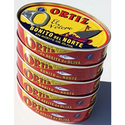 Image de Ortiz Thon Blanc Germon 112 gr. (Pack of 5)