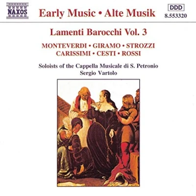 Afbeelding van Cappella Musicale Di San Petronio Lamenti Barocchi 3 (CD)