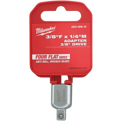Afbeelding van MILWAUKEE 4932480648 verloopadapter van 3/8&quot; F naar 1/4&quot; M