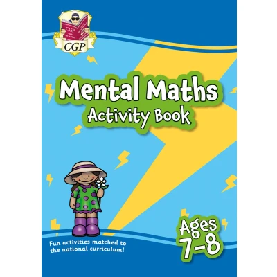 Afbeelding van CGP KS2 Activity Books and Cards Mental Maths Book for Ages 7 8 (Year 3)