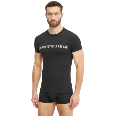 Afbeelding van Emporio Armani CREW NECK Hemd, Heren, Maat: XXL, White