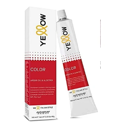 Afbeelding van Alfaparf Group Permanente Cosmetische Haarverf, 11.21 PLATIN IRISE&#039; as, Yellow Color Arganolie &amp; Aloetrix, 100 ml