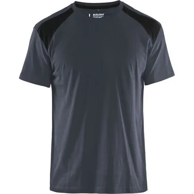 Image de T shirt gris foncé/noir