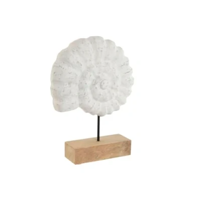 Afbeelding van Decoratieve figuren Home ESPRIT Wit Natuurlijk Mediterrane Schelp 29 x 7,5 38,5 cm