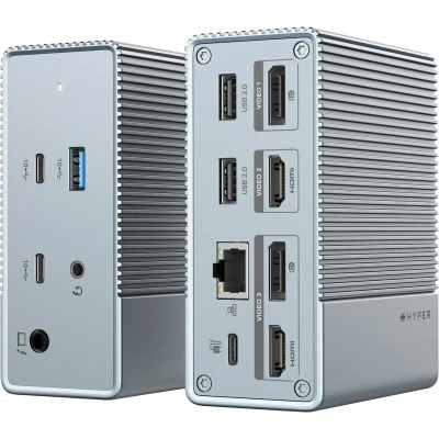Afbeelding van Hyper HD Gen2 12 port Docking Station silver HDG212B GL