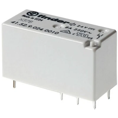 Afbeelding van Finder 41.52.9.024.5011 Printrelais 24 V/DC 8 A 2x wisselcontact 1 stuk(s)