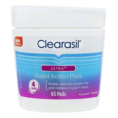 Afbeelding van Clearasil Rapid Action Reinigingspads, 65 stuks