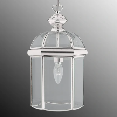 Afbeelding van Prachtige hanglamp ARLIND, chroom tinten