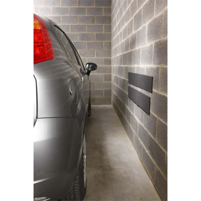 Image de 2 mousses de protection droites grises pour voiture 100 cm mottez a096s2no
