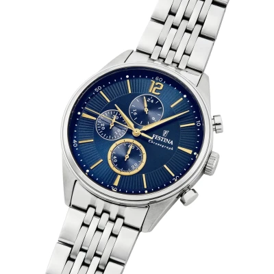 Afbeelding van Festina Horloge, Heren, Maat: One Size, Bleu