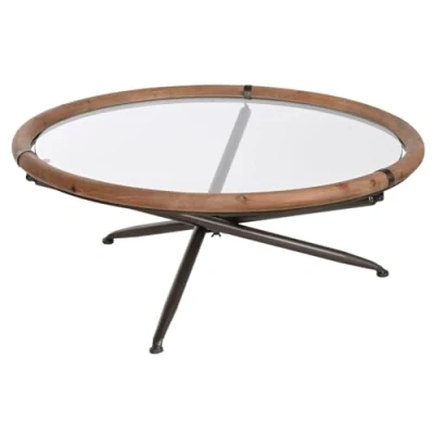 Afbeelding van Hoofdtafel Home ESPRIT Kristal Sparrenhout 100 x 40 cm