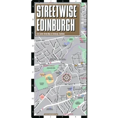 Afbeelding van Streetwise Edinburgh Map Laminated City Center Street of Edinburgh, Scotland: Plans