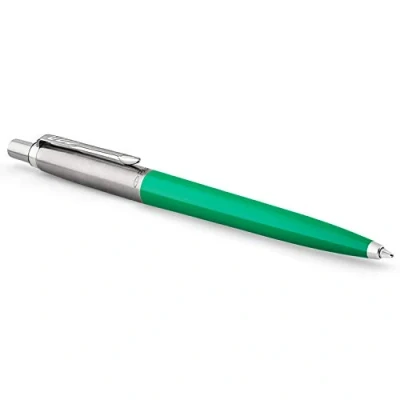 Afbeelding van Parker Jotter Originals 1 x jaren 90 retro groene finish medium punt (0,7 mm), blauwe inkt