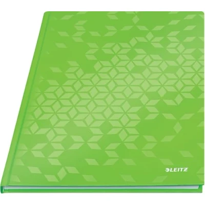 Afbeelding van Leitz WOW 46261054 hardcover notitieboek, groen, 80 vellen, grafiekpapier, 90 g/m², ivoorpapier