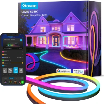 Afbeelding van Govee RGBIC Outdoor Neon Rope Light (10m)