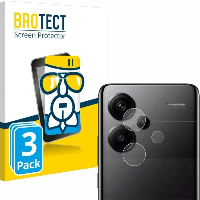 Afbeelding van BROTECT Screenprotector voor Xiaomi Redmi Note 13 Pro+ 5G (ALLEEN Camera Lens) Folie Beschermfolie Beschermglas transparant (3 Stuks)