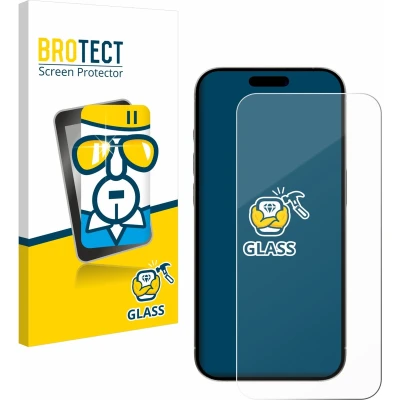Afbeelding van BROTECT Glas Screenprotector voor Apple iPhone 15 Pro Gehard Beschermglas 9H
