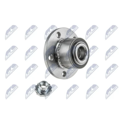 Afbeelding van NTY KLP SK 001 Wiellagerset Vooras, Vooras links, rechts Met ingebouwde ABS sensor 72mm SKODA: Fabia 2, 2