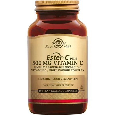 Afbeelding van Solgar C Ester Plus 500mg Vegicaps 1038