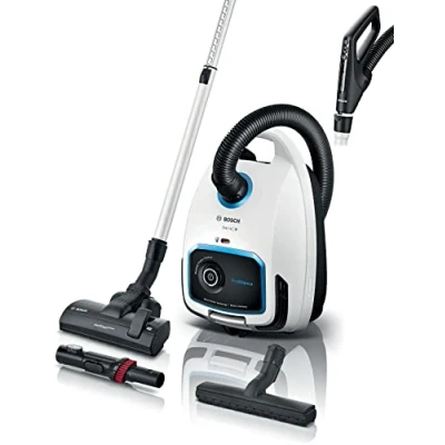 Image de Aspirateur traineau 700w 66db blanc/noir Bosch bgb6sil1