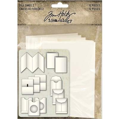 Afbeelding van Idea ology Tim Holtz File Cards 2 (TH94369)