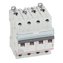 Afbeelding van Legrand Autom. DX3 10000A/16kA 4P C16 400V 4 modules