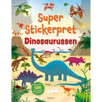 Afbeelding van Uitgeverij deltas super stickerpret dinosaurussen