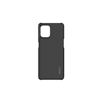 Image de Coque silicone pour smartphone Oppo Find X3 Neo Noir