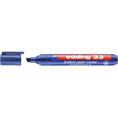 Afbeelding van Decoratie Brilliant papiermarker Edding 33 03 blauw