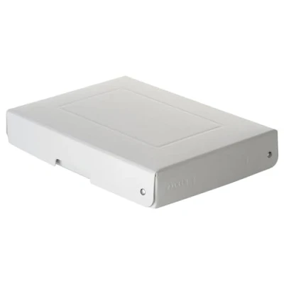 Afbeelding van FALKEN PureBox Pro Original Made in Germany. 40 mm hoog, DIN A5, verouderingsbestendig, zuurvrije opbergdoos met deksel, geschikt voor archivering, schrijfopslag en