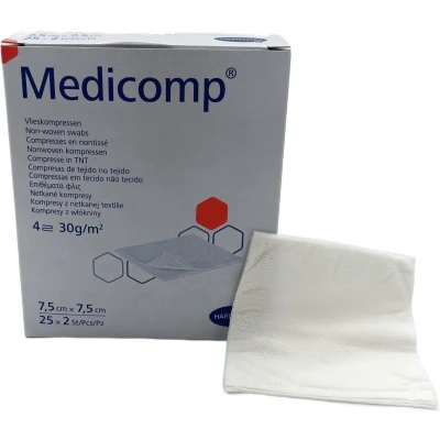 Afbeelding van Medicomp Hartmann steriel 5 x cm 25 2 stuks