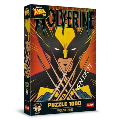Afbeelding van Trefl Premium Plus Quality Marvel Puzzel: Wolverine 1000 stukjes, Puzzelserie met favoriete figuren, perfect op elkaar afgestemde stukken, voor volwassenen en kinderen vanaf 12 jaar