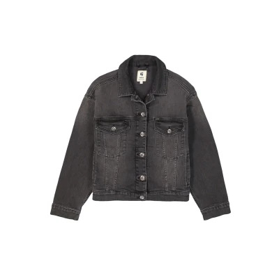 Afbeelding van Garcia Spijkerjas, Dames, Maat: Small, Medium used