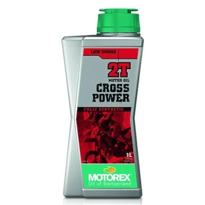 Image de Huile moteur MOTOREX Cross Power 2T 100% synthétique 1L
