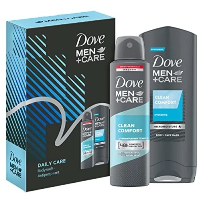 Afbeelding van Dove Geschenkset Men Clean Comfort 2 stuks