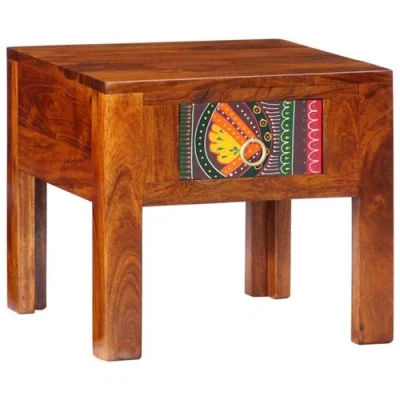 Image de vidaXL Table de chevet 40x40x36 cm bois d&#039;acacia massif4016487