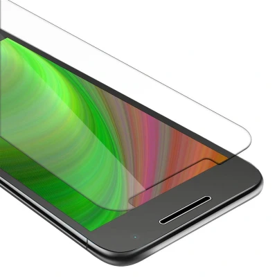 Afbeelding van Cadorabo Screenprotector geschikt voor Motorola MOTO G4 PLAY Pantser film Beschermende in KRISTALHELDER Geharde (Tempered) display beschermglas 9H hardheid met 3D Touch