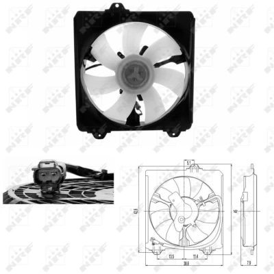 Image de Ventilateur de refroidissement moteur nrf 47695
