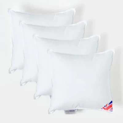 Afbeelding van Homescapes set van 4 vulkussens 35 x cm kussenvulling super microvezel