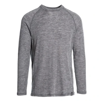 Afbeelding van Trespass Mens Wexler Merino Base Layer Top (Dark Grey Marl)