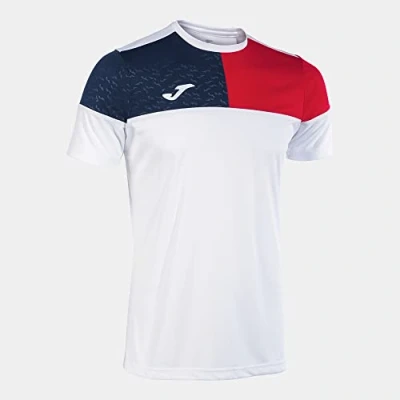 Afbeelding van Joma Crew V T shirt Met Korte Mouwen Wit XL Man